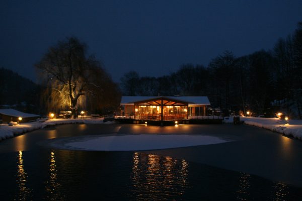 Restaurant im Winter